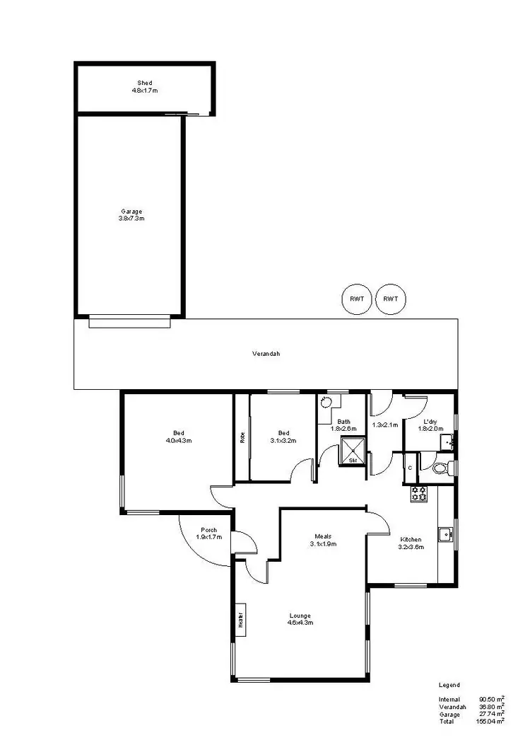 Floorplan of Homely house listing, 179 Holbrooks Road, Underdale SA 5032