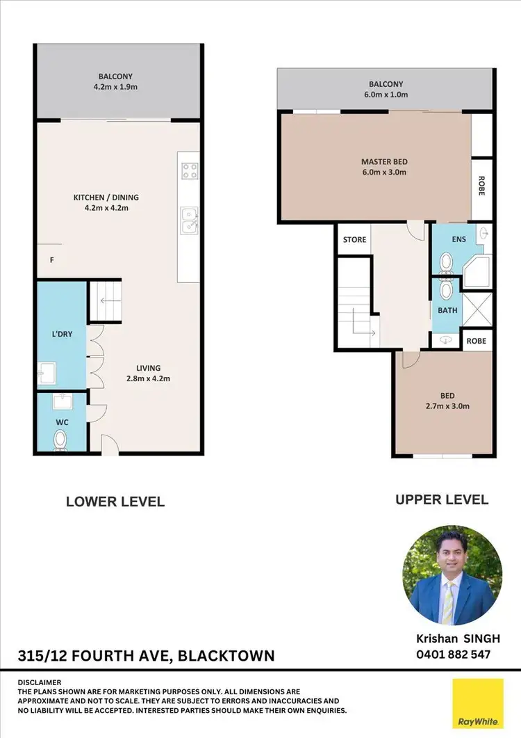 Floorplan of Homely unit listing, 315/12 Fourth Avenue, Blacktown NSW 2148