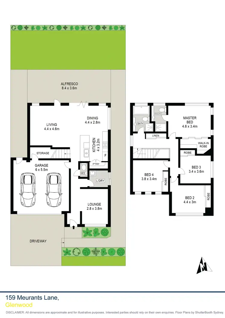 Floorplan of Homely house listing, 159 Meurants Lane, Glenwood NSW 2768