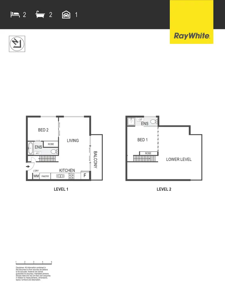Floorplan of Homely apartment listing, 18/48 Abena Avenue, Crace ACT 2911