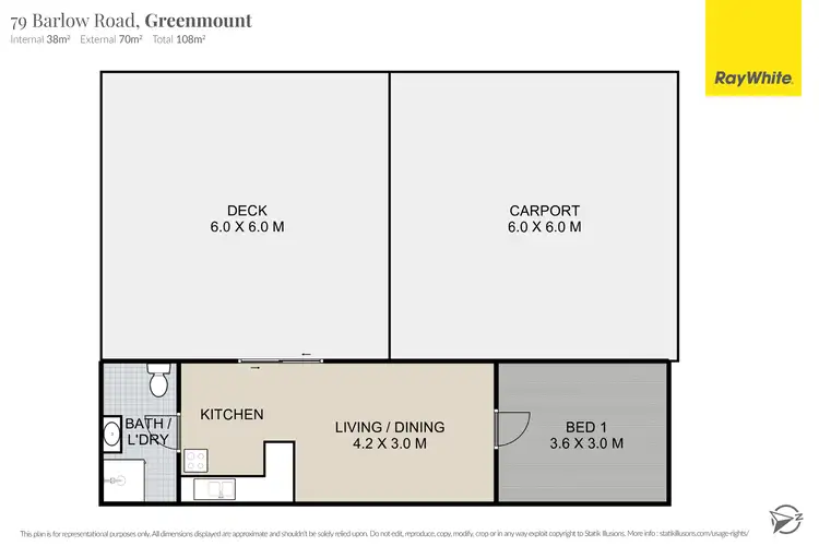 Floorplan of Homely rural property listing, 79 Barlow Road, Greenmount QLD 4359