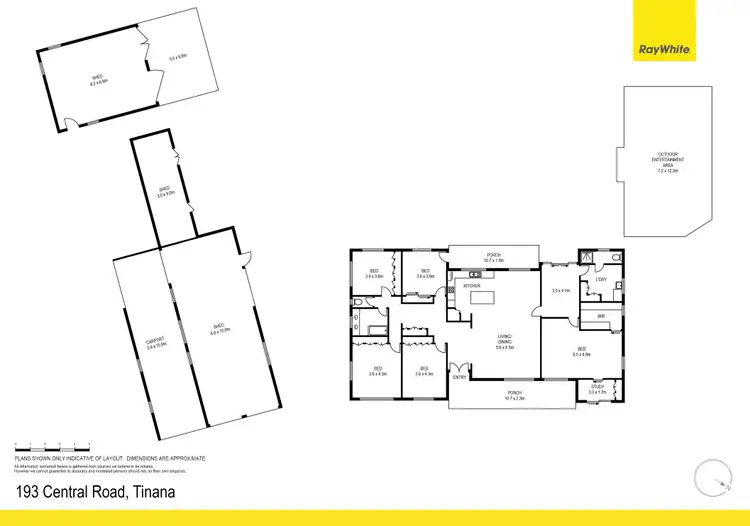 Floorplan of Homely house listing, 193 Central Road, Maryborough QLD 4650