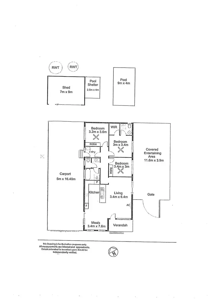 Floorplan of Homely house listing, 9 William Street, Wallaroo SA 5556