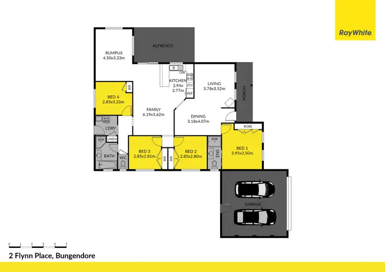 Floorplan of Homely house listing, 2 Flynn Place, Bungendore NSW 2621