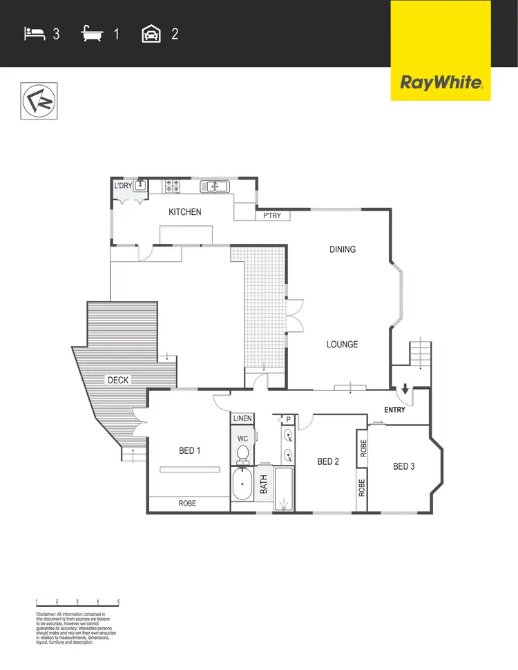 Floorplan of Homely house listing, 43 Biffin Street, Cook ACT 2614