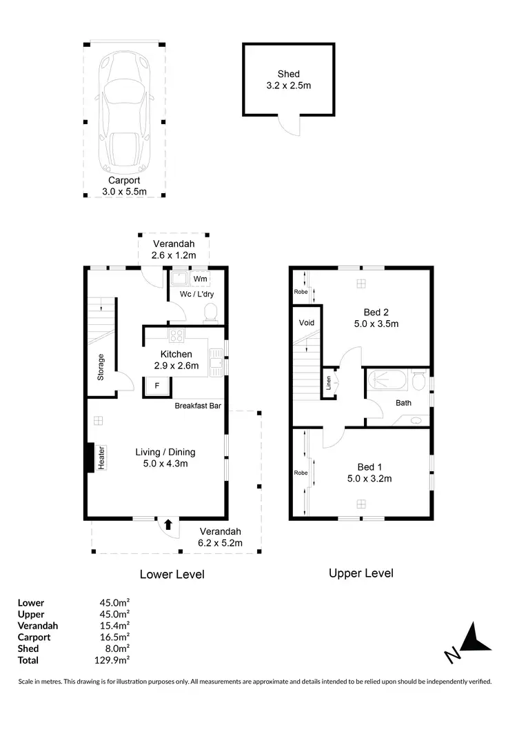 Floorplan of Homely house listing, 40 Grosvenor Place, Wynn Vale SA 5127