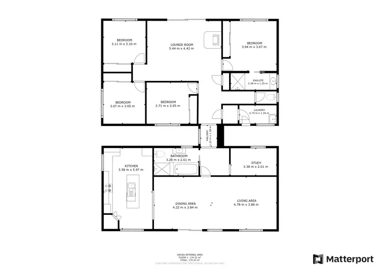 Floorplan of Homely rural property listing, 139 Moulamein Road, Moulamein NSW 2733