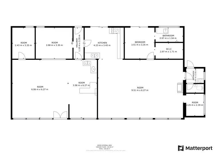 Floorplan of Homely house listing, 158 Murray Valley Highway, Lake Boga VIC 3584