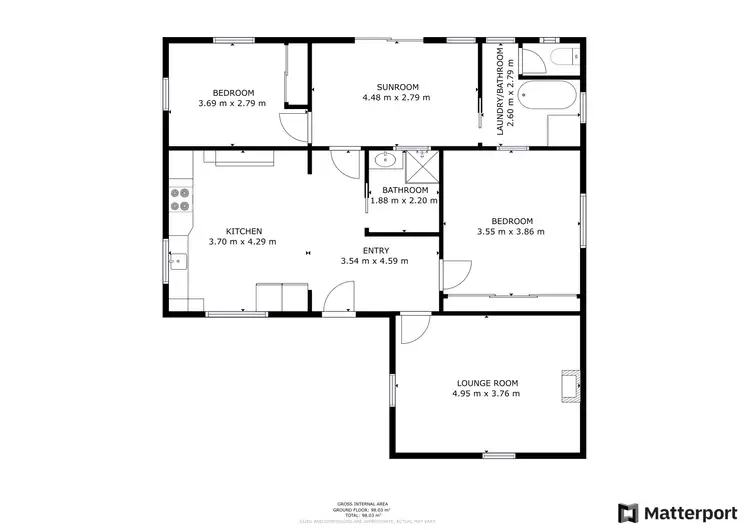 Floorplan of Homely house listing, 5 Boldrewood Drive, Swan Hill VIC 3585