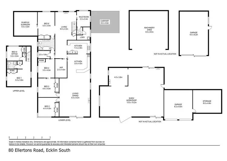 Floorplan of Homely house listing, 80 Ellertons Road, Ecklin South VIC 3265