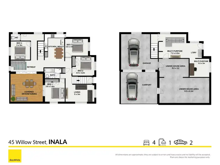 Floorplan of Homely house listing, 45 Willow Street, Inala QLD 4077