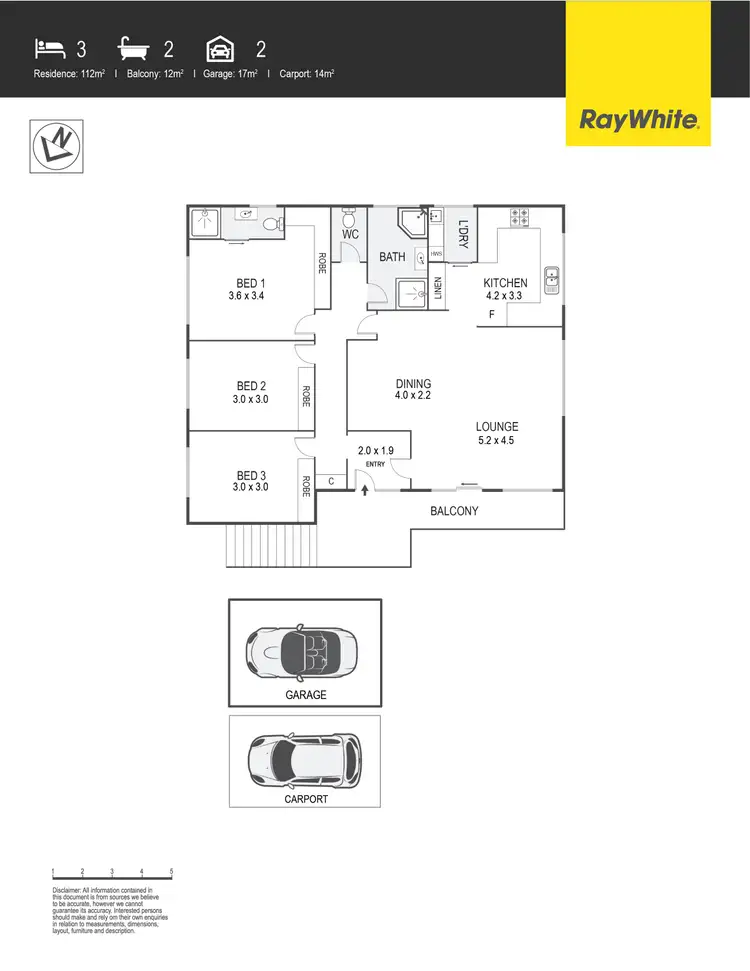 Floorplan of Homely townhouse listing, 77/22 Archibald Street, Lyneham ACT 2602