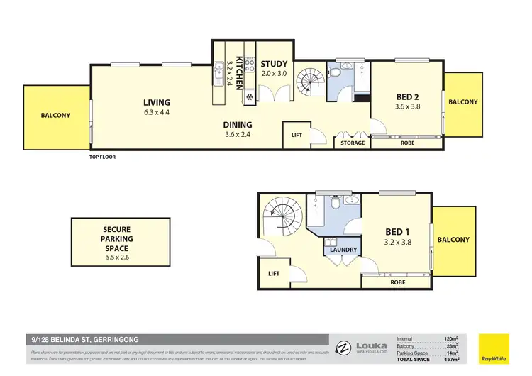 Floorplan of Homely apartment listing, 9/128 Belinda Street, Gerringong NSW 2534