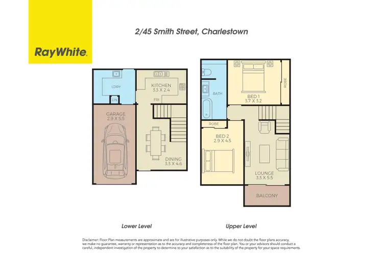 Floorplan of Homely house listing, 2/45 Smith Street, Charlestown NSW 2290