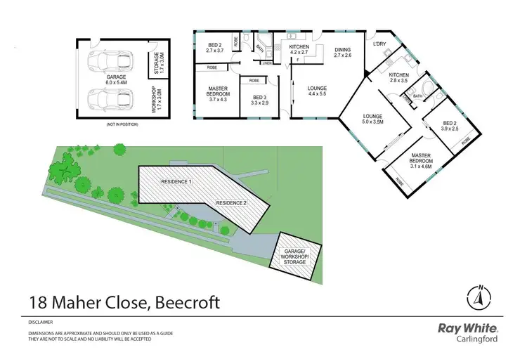 Floorplan of Homely house listing, 18 Maher Close, Beecroft NSW 2119