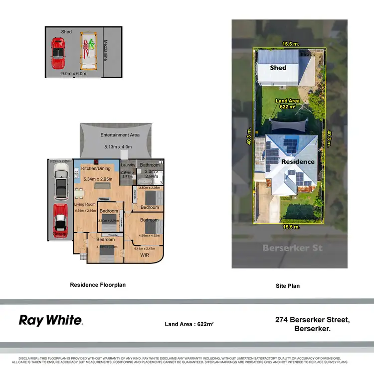 Floorplan of Homely house listing, 274 Berserker Street, Berserker QLD 4701