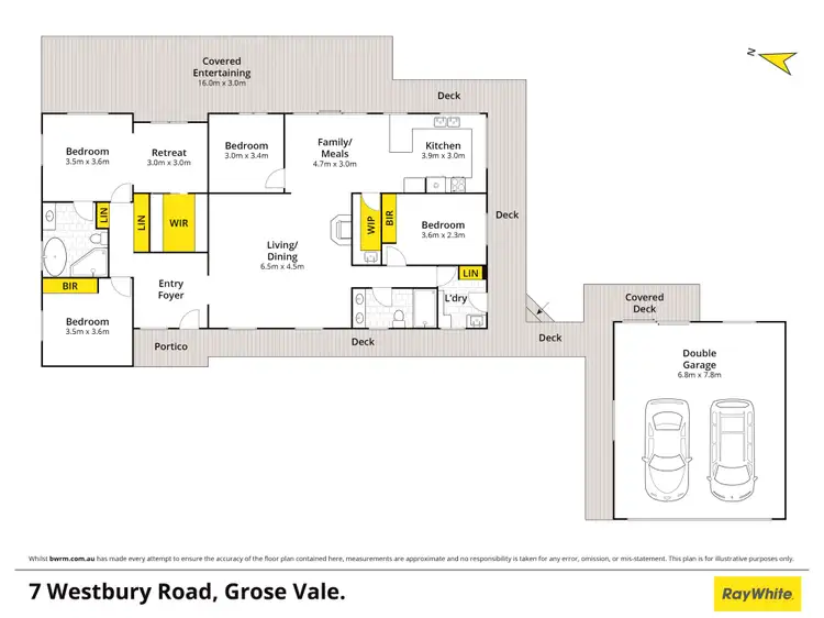 Floorplan of Homely house listing, 7 Westbury Road, Grose Vale NSW 2753