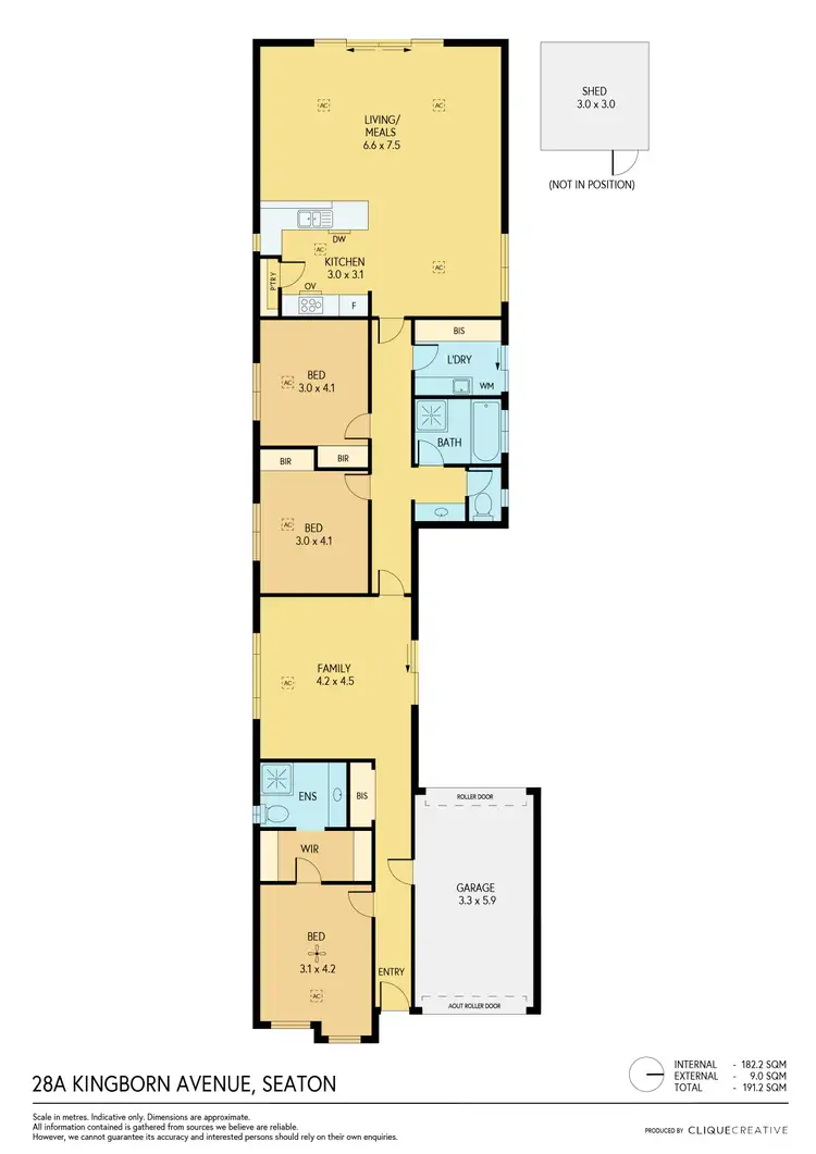 Floorplan of Homely house listing, 28A Kingborn Avenue, Seaton SA 5023