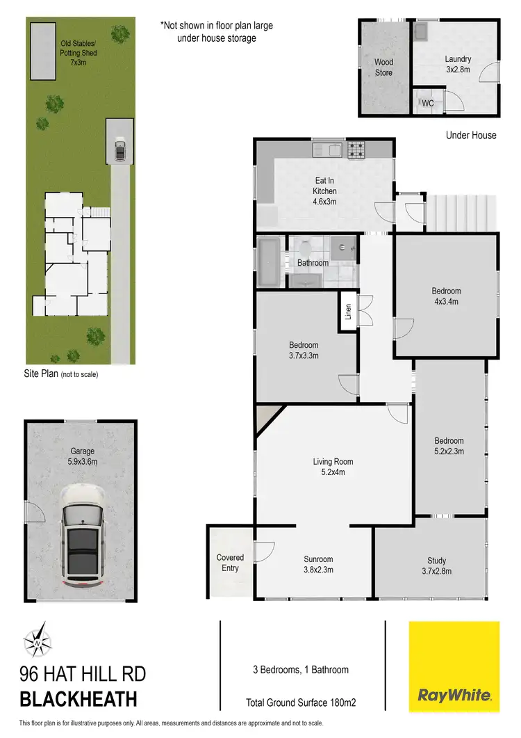 Floorplan of Homely house listing, 96 Hat Hill Road, Blackheath NSW 2785