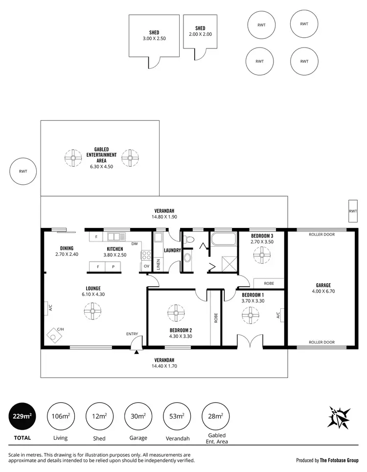 Floorplan of Homely house listing, 15 Adelaide Road, Tungkillo SA 5236