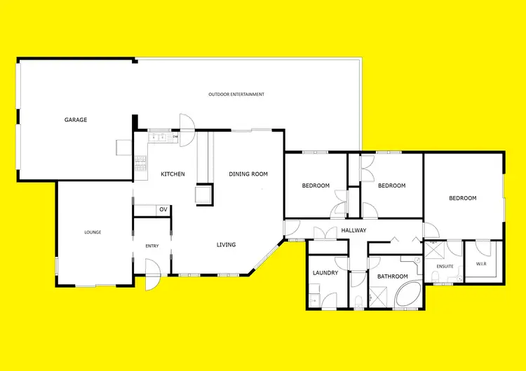 Floorplan of Homely house listing, 323 San Mateo Avenue, Mildura VIC 3500