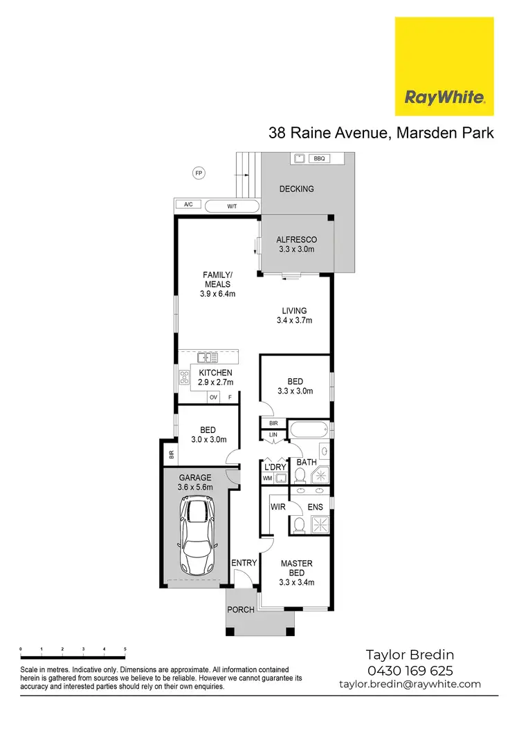 Floorplan of Homely house listing, 38 Raine Avenue, Marsden Park NSW 2765