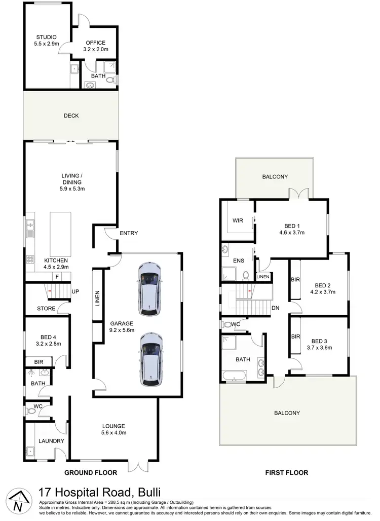 Floorplan of Homely house listing, 17 Hospital Road, Bulli NSW 2516