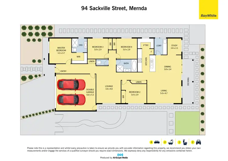 Floorplan of Homely house listing, 94 Sackville Street, Mernda VIC 3754