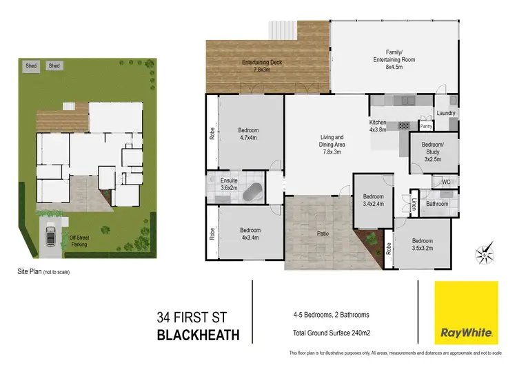 Floorplan of Homely house listing, 34 First Street, Blackheath NSW 2785