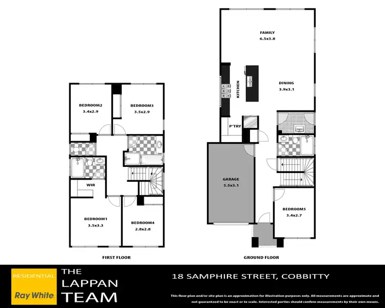 Floorplan of Homely house listing, 18 Samphire Street, Cobbitty NSW 2570