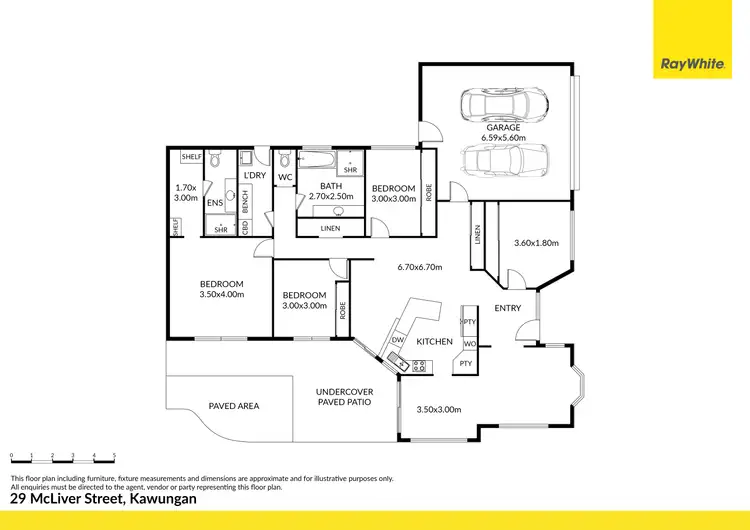 Floorplan of Homely house listing, 29 McLiver Street, Kawungan QLD 4655
