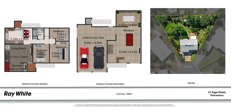 Floorplan of Homely house listing, 21 Sage Street, Gracemere QLD 4702