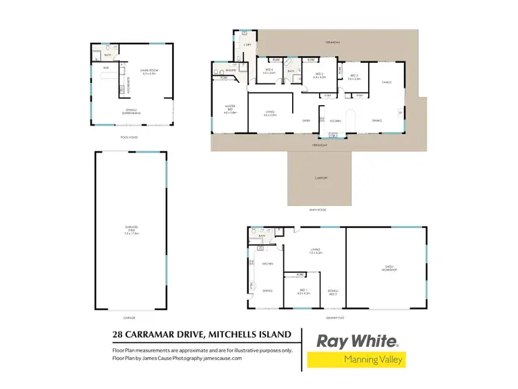 Floorplan of Homely rural property listing, 28 Carramar Drive, Mitchells Island NSW 2430