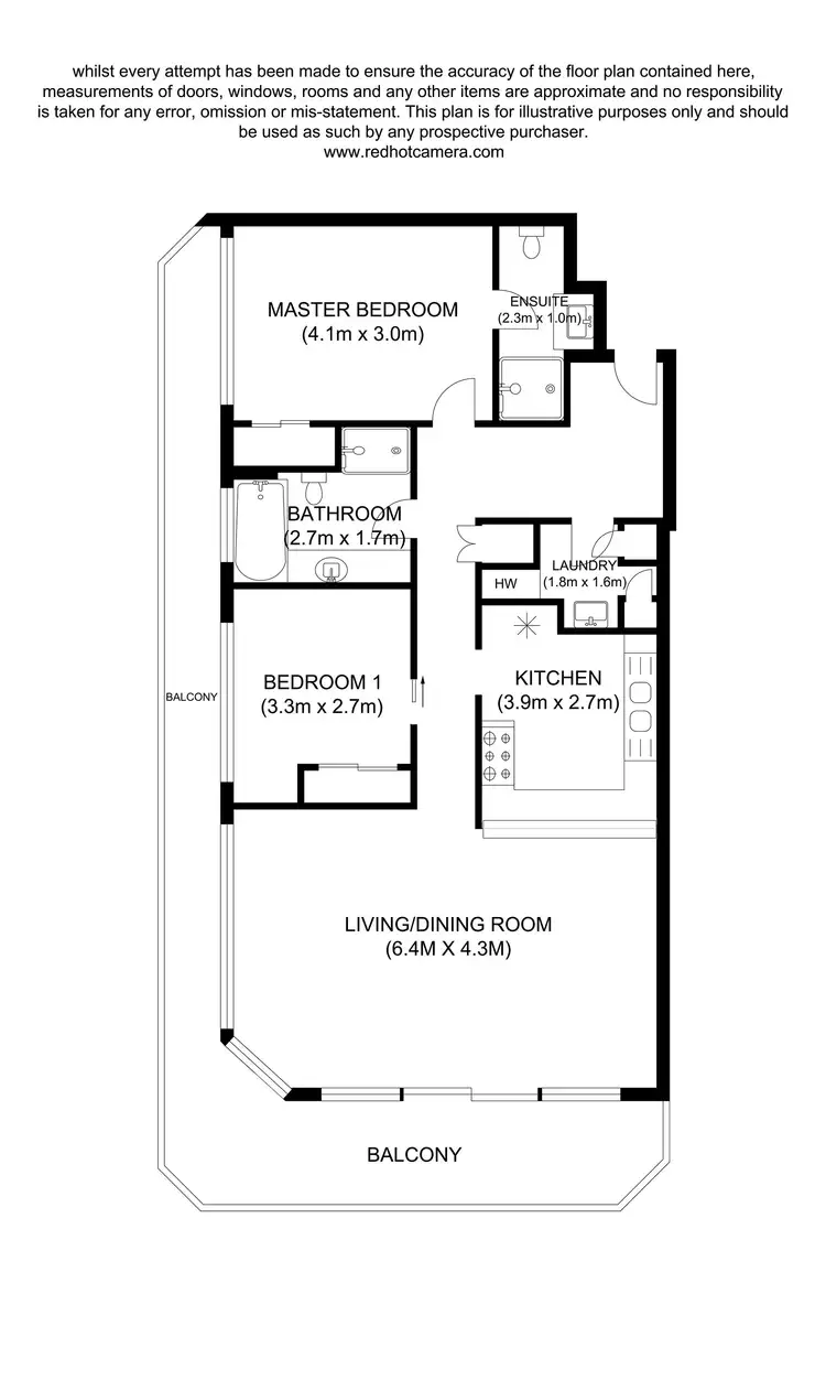 Floorplan of Homely apartment listing, 20A/80 The Esplanade, Surfers Paradise QLD 4217