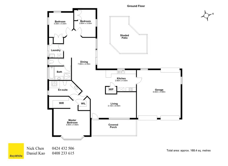 Floorplan of Homely house listing, 13 Clarendon Circuit, Forest Lake QLD 4078