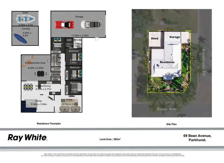 Floorplan of Homely house listing, 69 Bean Avenue, Parkhurst QLD 4702