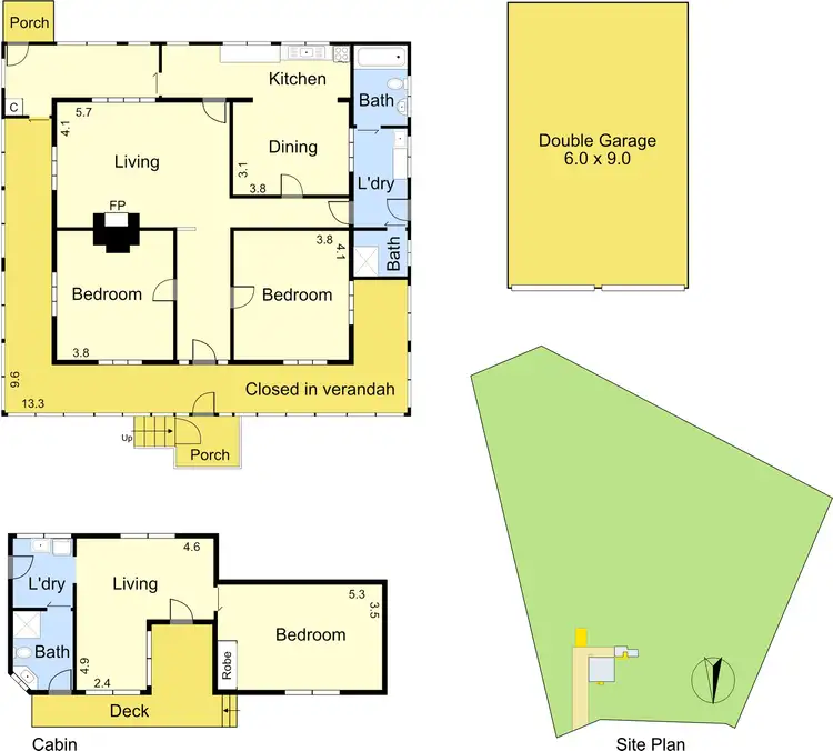 Floorplan of Homely house listing, 220 Big Pats Creek Road, Big Pats Creek VIC 3799