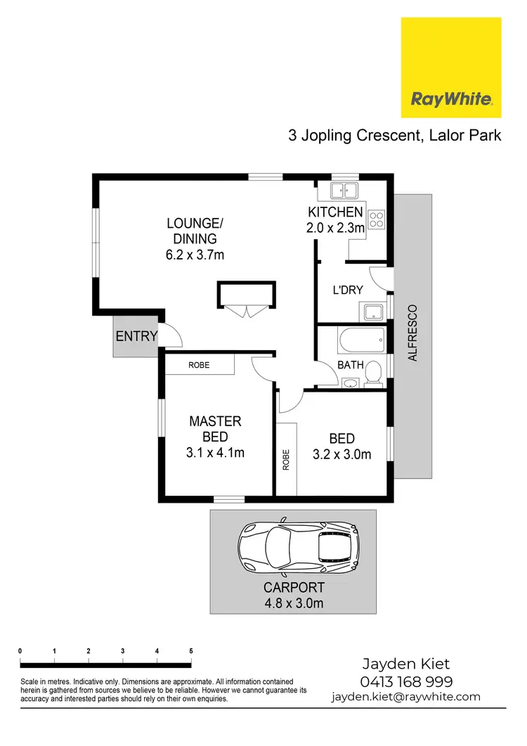 Floorplan of Homely house listing, 3 Jopling Crescent, Lalor Park NSW 2147