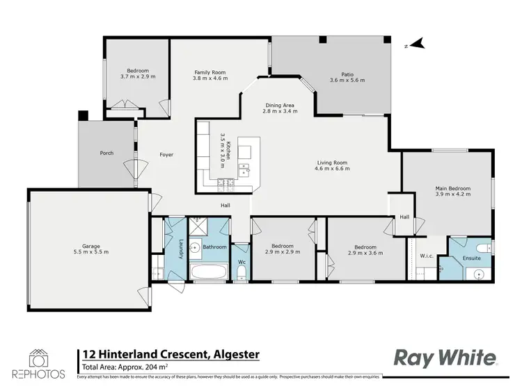 Floorplan of Homely house listing, 12 Hinterland Crescent, Algester QLD 4115