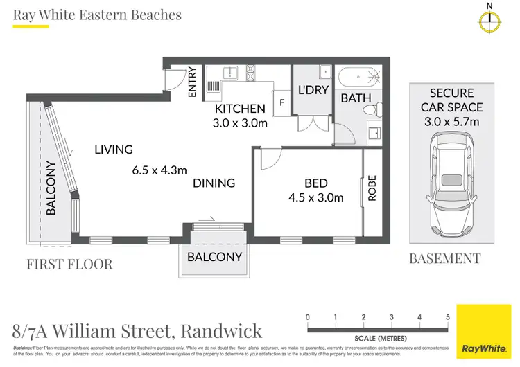 Floorplan of Homely apartment listing, 8/7A William Street, Randwick NSW 2031