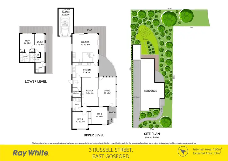 Floorplan of Homely house listing, 3 Russell Street, East Gosford NSW 2250