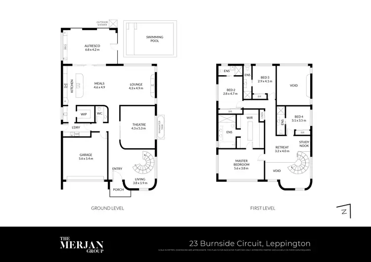 Floorplan of Homely house listing, 23 Burnside Circuit, Leppington NSW 2179
