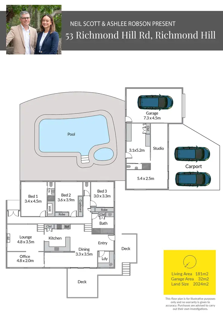 Floorplan of Homely house listing, 53 Richmond Hill Road, Richmond Hill NSW 2480