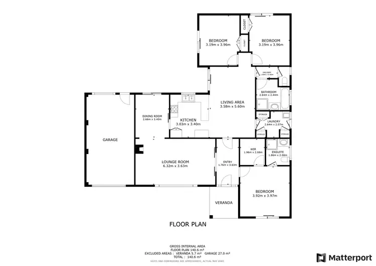 Floorplan of Homely house listing, 85 Monash Avenue, Nyah West VIC 3595