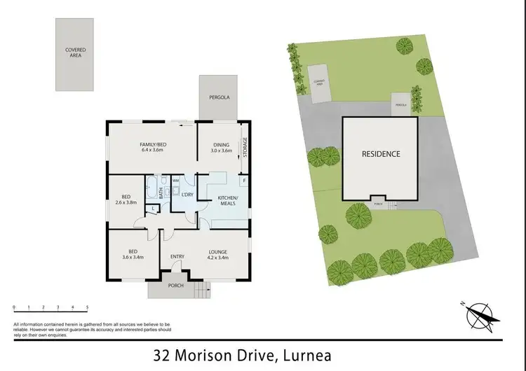 Floorplan of Homely house listing, 32 Morison Drive, Lurnea NSW 2170