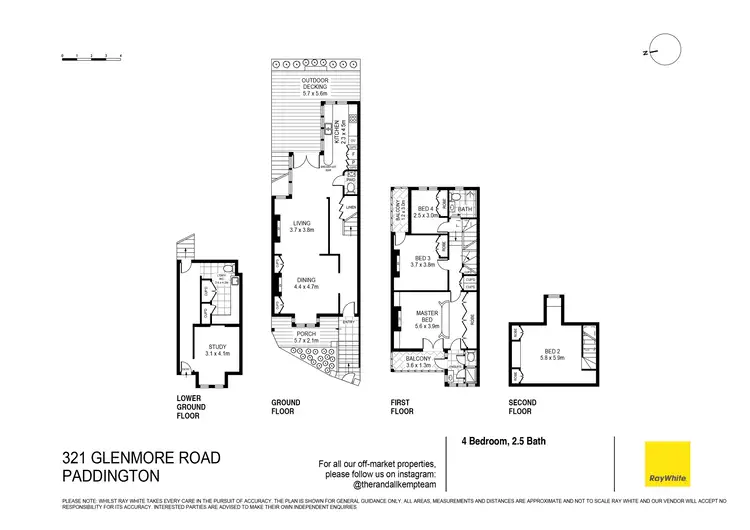 Floorplan of Homely house listing, 321 Glenmore Road, Paddington NSW 2021