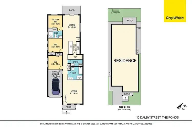 Floorplan of Homely house listing, 10 Dalby Street, The Ponds NSW 2769