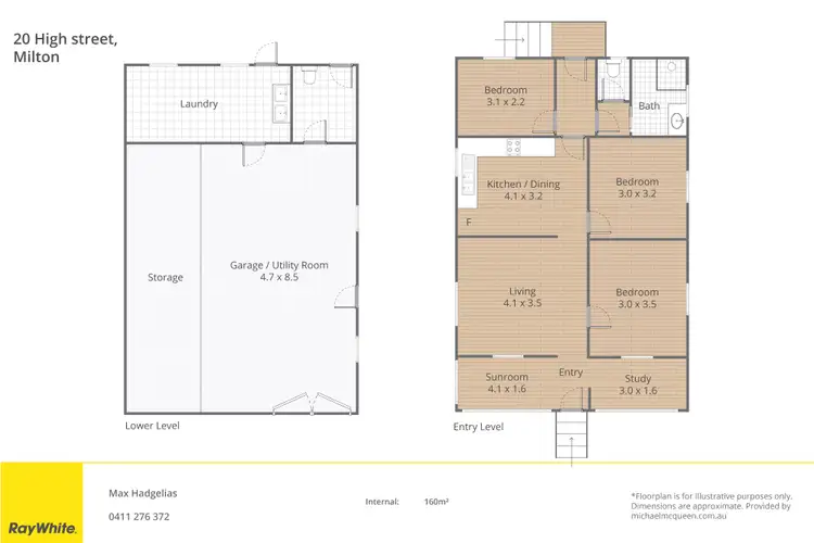 Floorplan of Homely house listing, 20 High Street, Milton QLD 4064