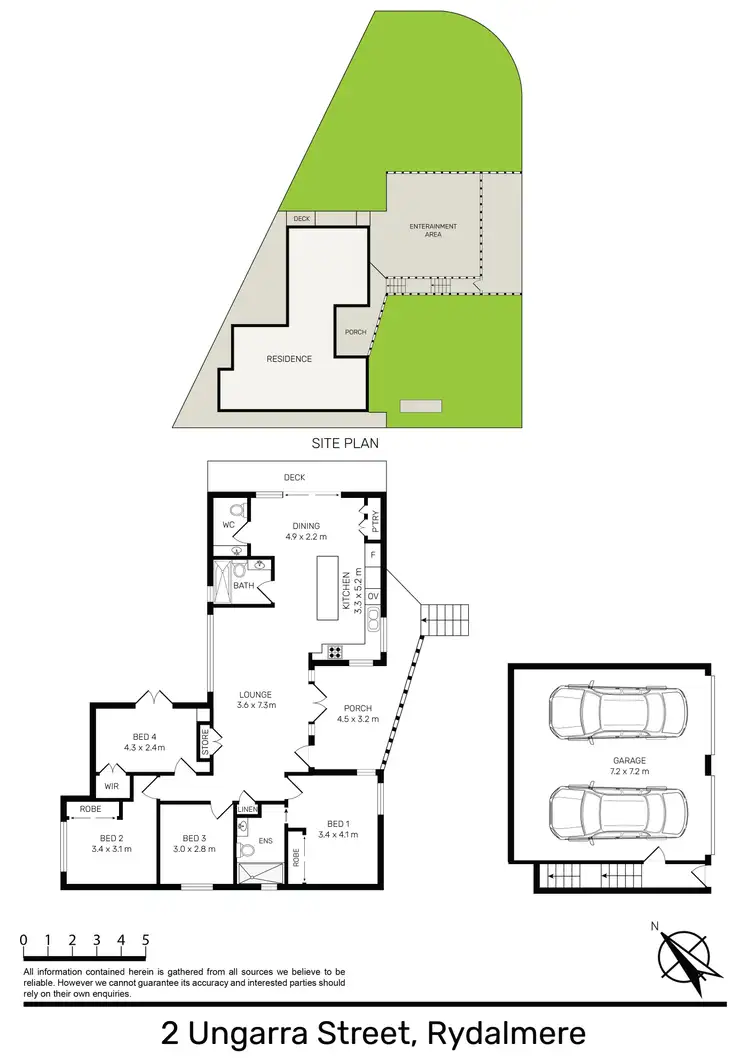 Floorplan of Homely house listing, 2 Ungarra Street, Rydalmere NSW 2116