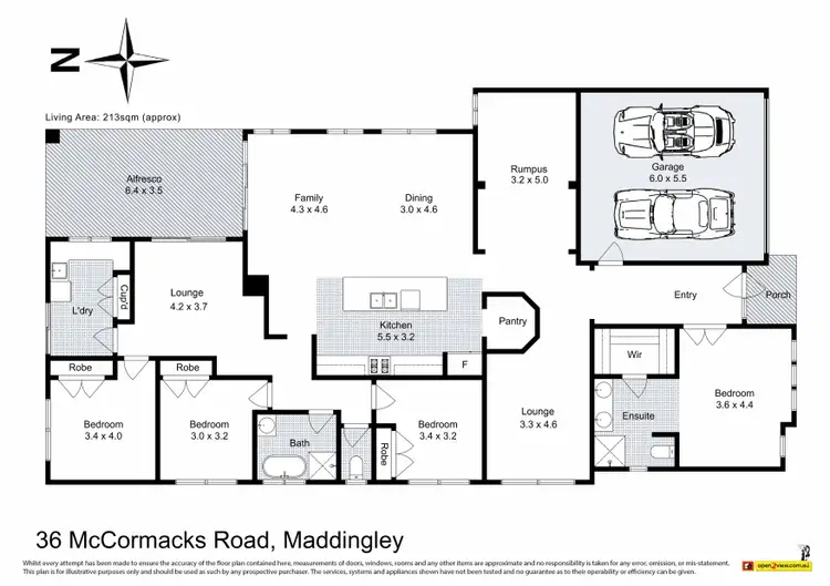 Floorplan of Homely house listing, 36 McCormacks Road, Maddingley VIC 3340